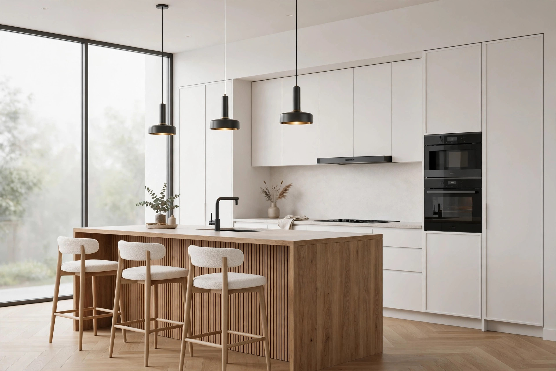 3D kitchen rendering